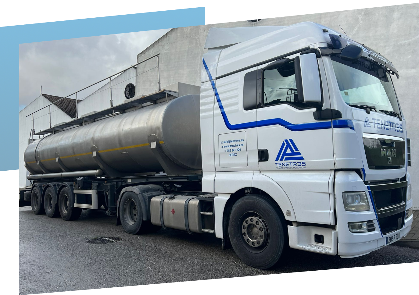 Camión de transporte